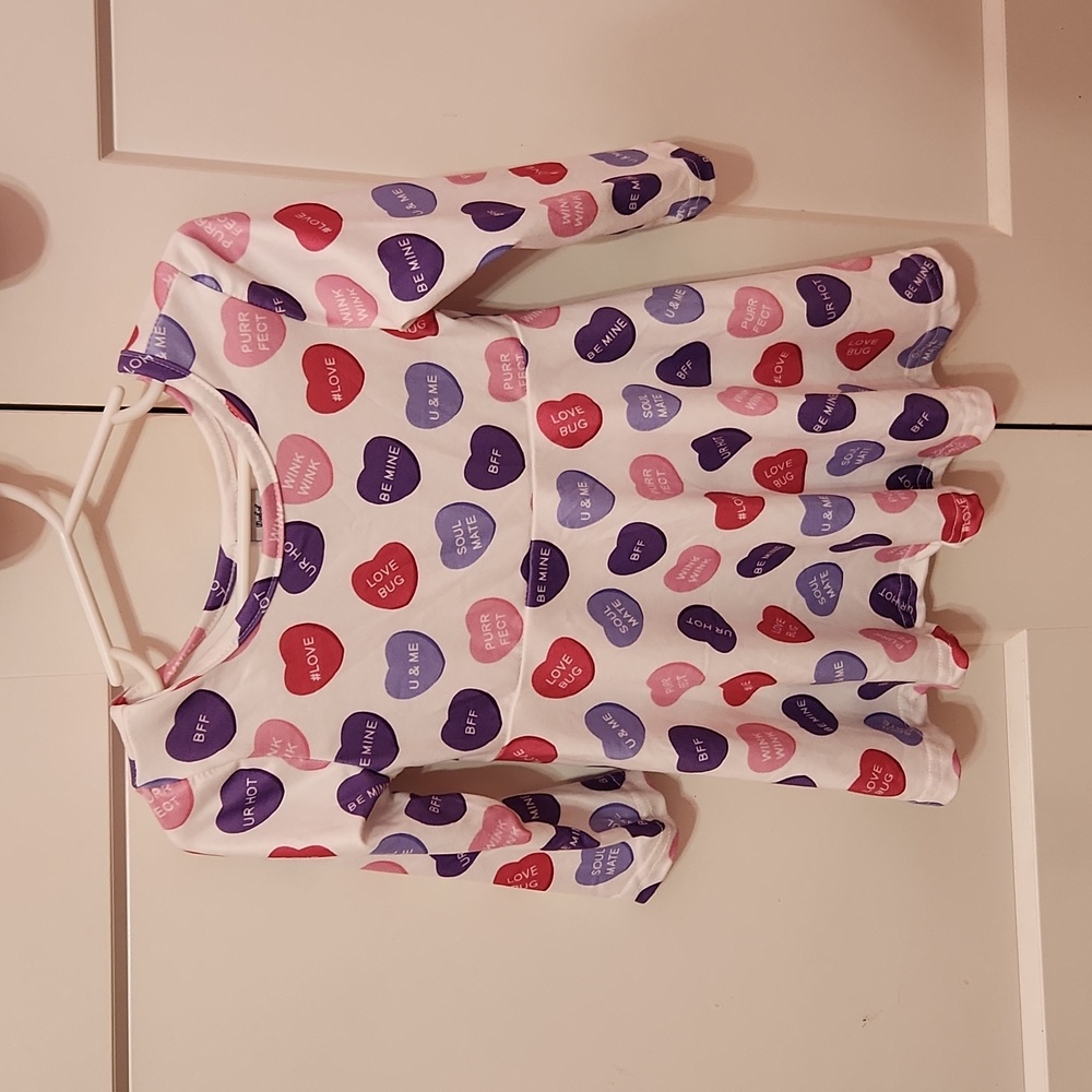 12-18 months. Valentines dress.